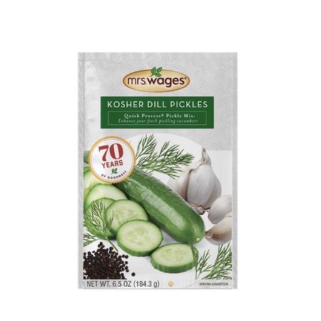 MRS. WAGES Kosher Dill Pickle Mix 6.5 oz W622-J7425